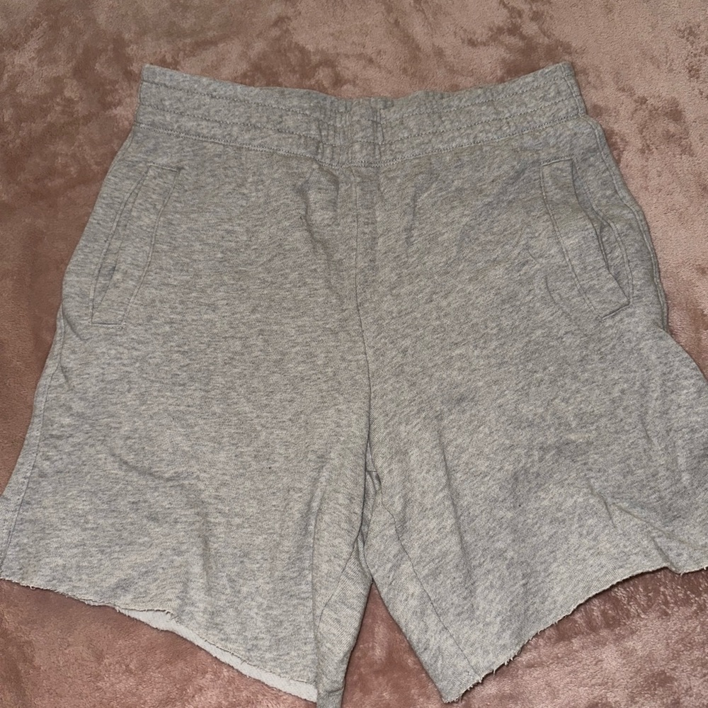 Grey aerie sweat shorts